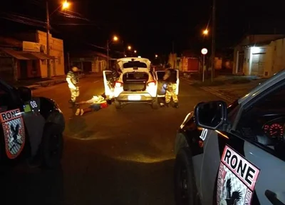 Abordagem aos suspeitos