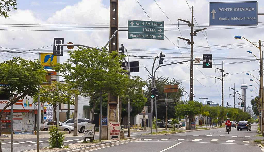 Avenida Dom Severino, em Teresina