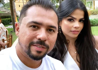 Xand Avião e sua esposa
