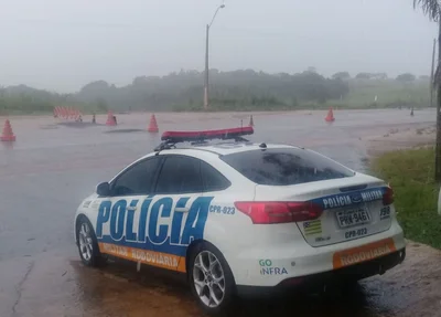 Viatura da Polícia Militar de Goiás