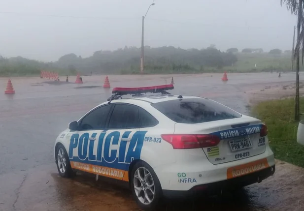Viatura da Polícia Militar de Goiás