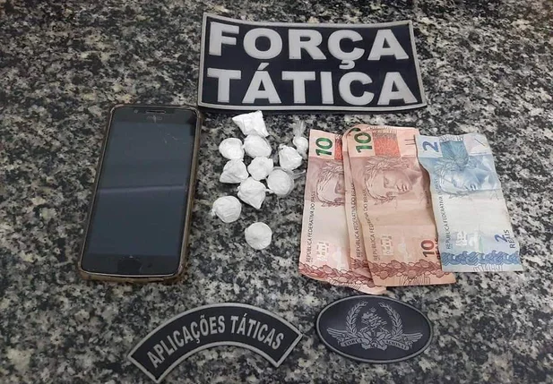 Material apreendido pela PM de Valença