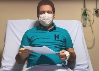 Marcelo Magno após receber alta