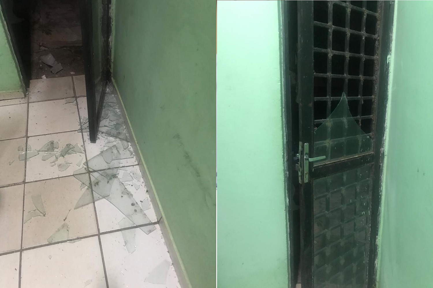 Local onde ocorreu a tentativa de assalto