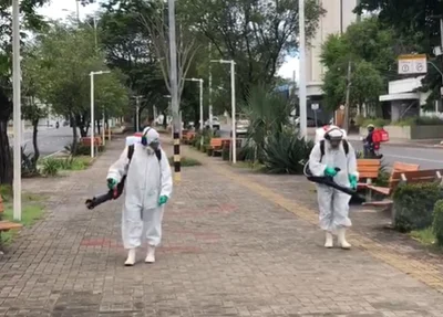 Prefeitura fará sanitização de espaços publicos