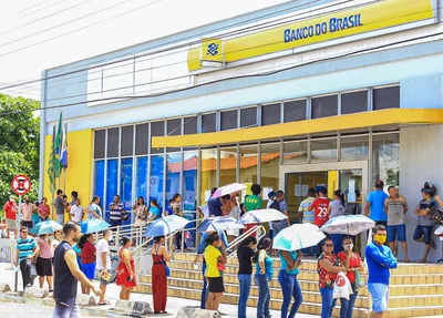 Agência do Banco do Brasil no bairro Dirceu