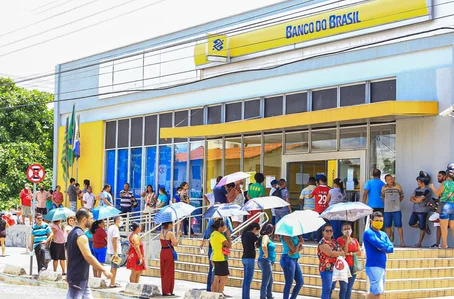 Agência do Banco do Brasil no bairro Dirceu