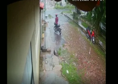 Flagrante de assalto no bairro Pedreira em Timon