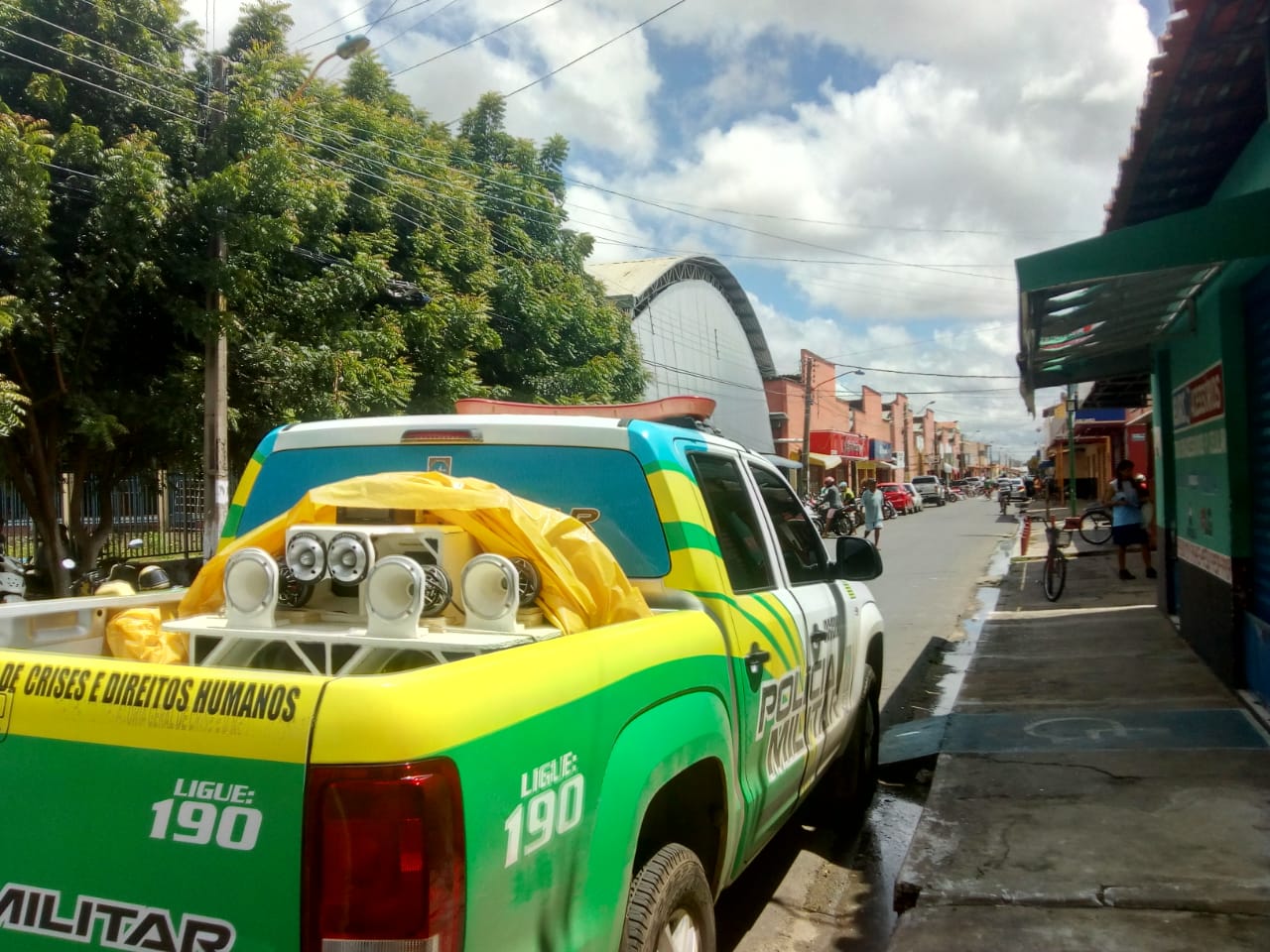Viatura percorreu a zona sudeste de Teresina