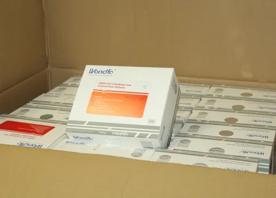 Testes rápidos de covid-19 recebidos pela Sesapi