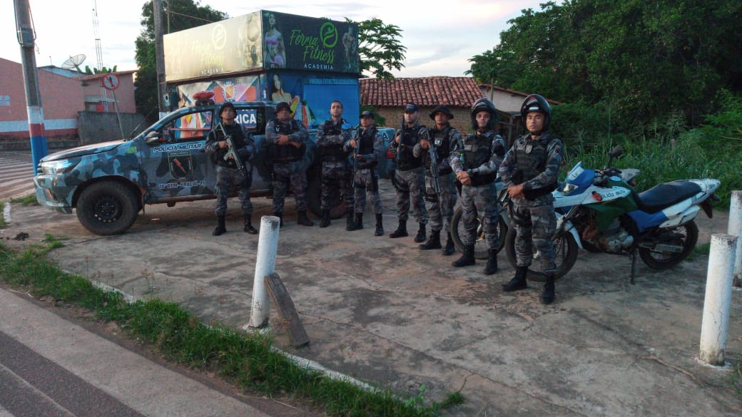 Policiais do 10º BPM