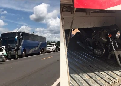 Dois ônibus clandestinos apreendidos pela ANTT