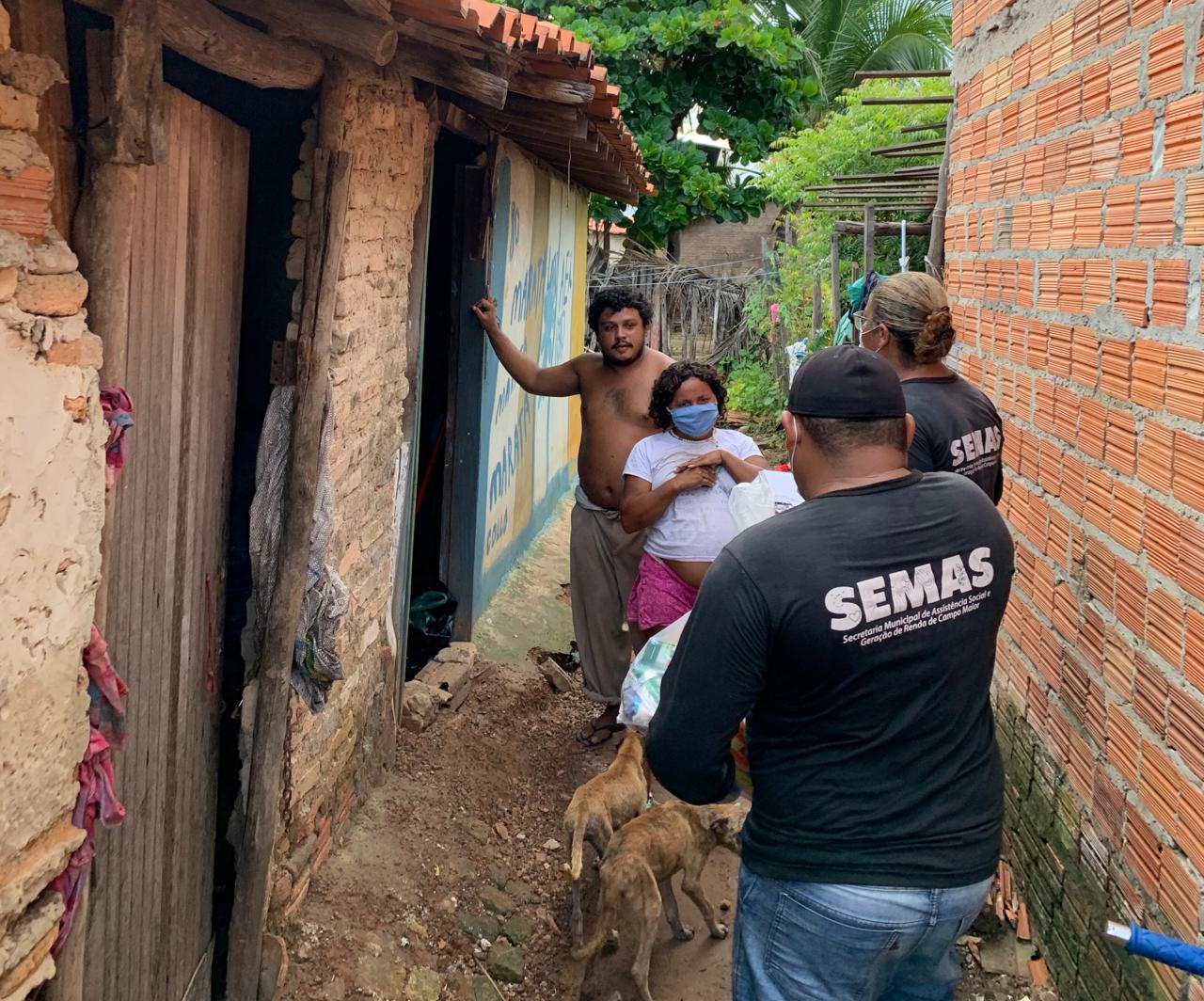 Prefeitura de Campo Maior inicia distribuição de kits de alimentação
