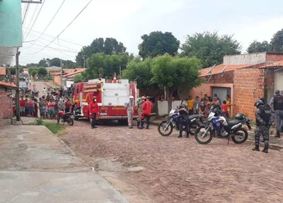 Bombeiros atenderam a ocorrência em Timon