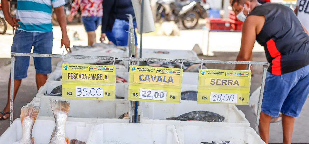 Preço dos peixes 