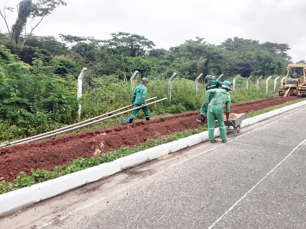 Obra da Águas de Teresina