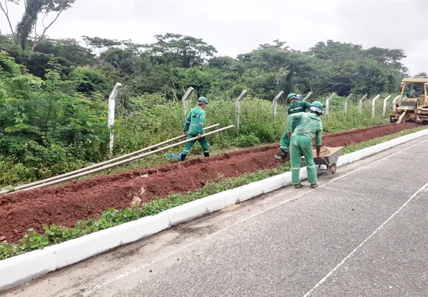Obra da Águas de Teresina