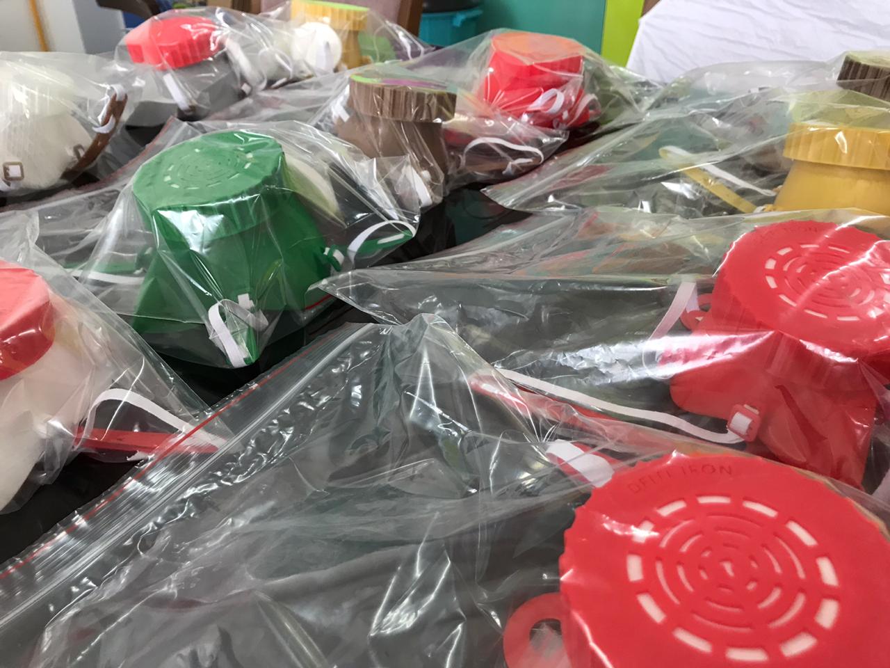 Sesc Piauí doa máscaras 3D a profissionais de saúde
