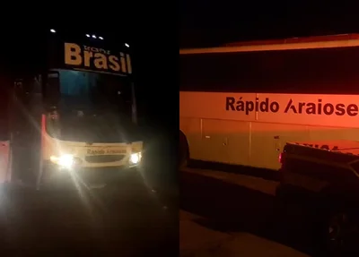 Dois ônibus clandestinos apreendidos pela ANTT