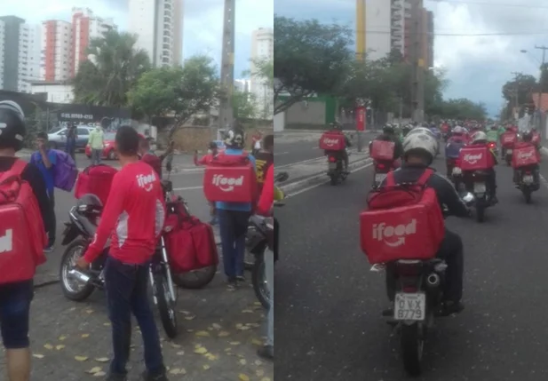 Entregadores cobram mais segurança em Teresina
