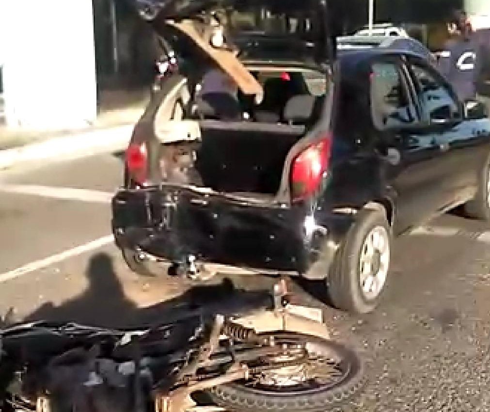 Colisão na Avenida Maranhão em Teresina