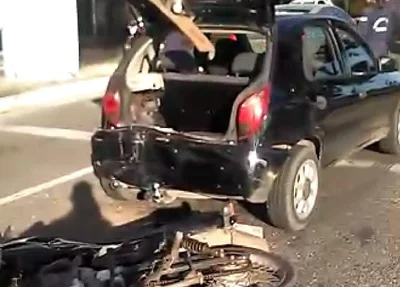 Colisão na Avenida Maranhão em Teresina