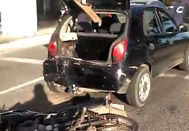 Colisão na Avenida Maranhão em Teresina
