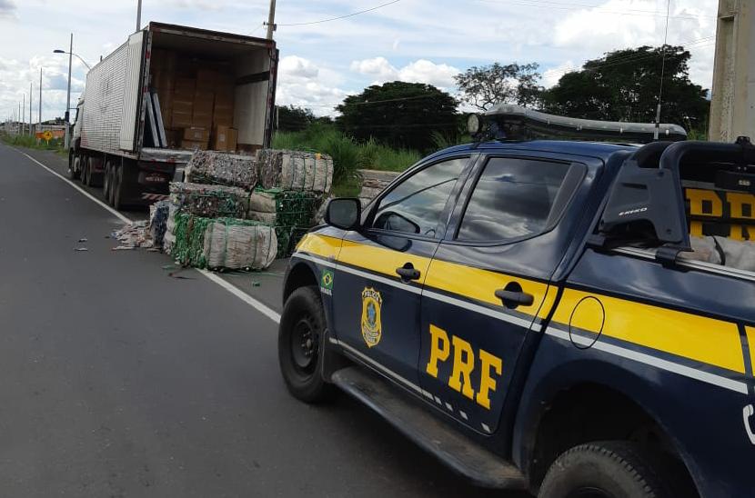 PRF apreende cigarros contrabandeados na BR 316