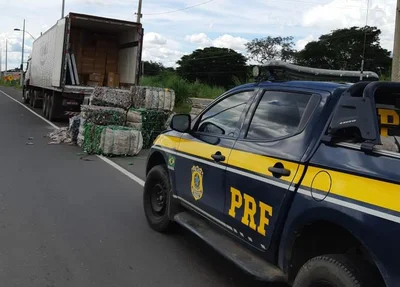PRF apreende cigarros contrabandeados na BR 316
