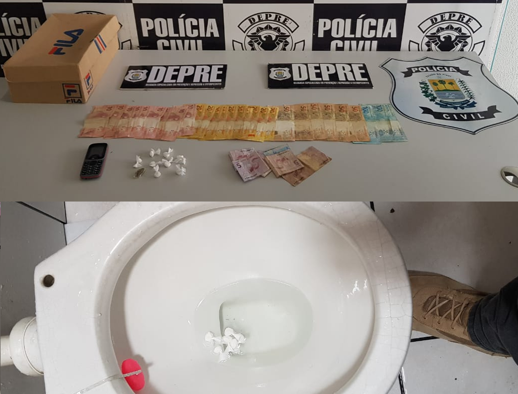 Material encontrado pela DEPRE