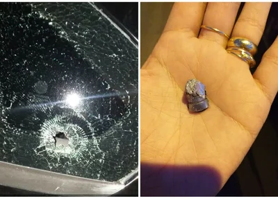 Carro é alvo de tiros em Floriano