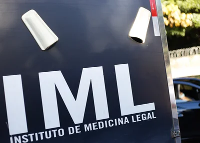 IML esteve no local 