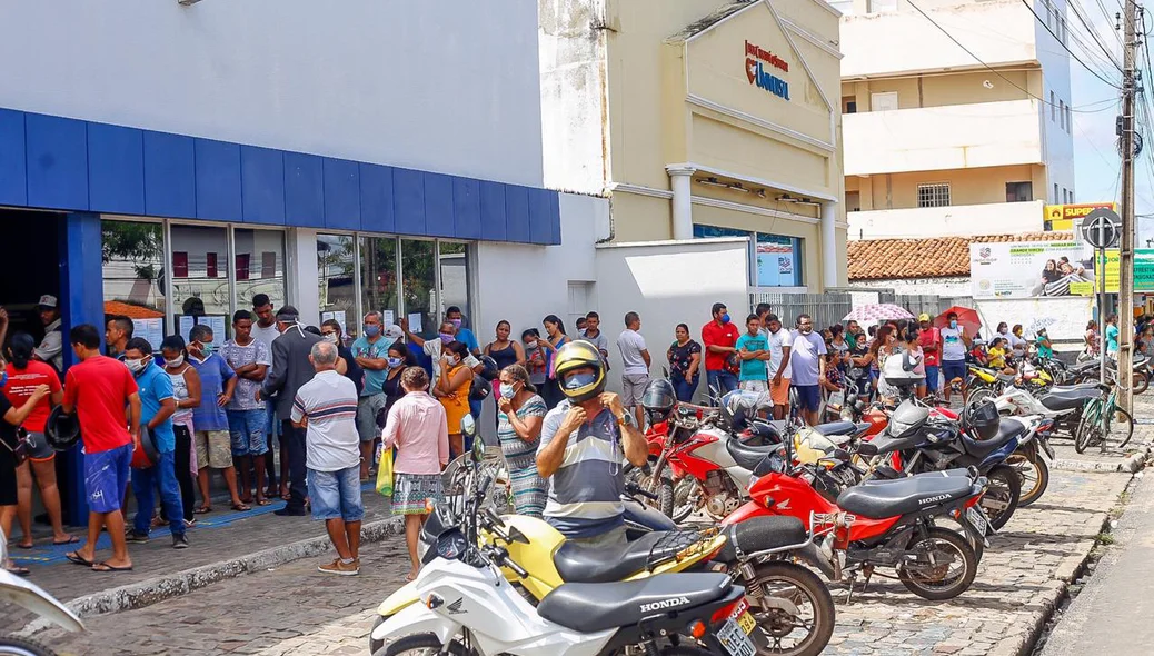 Caixa Econômica Federal do Dirceu lotada