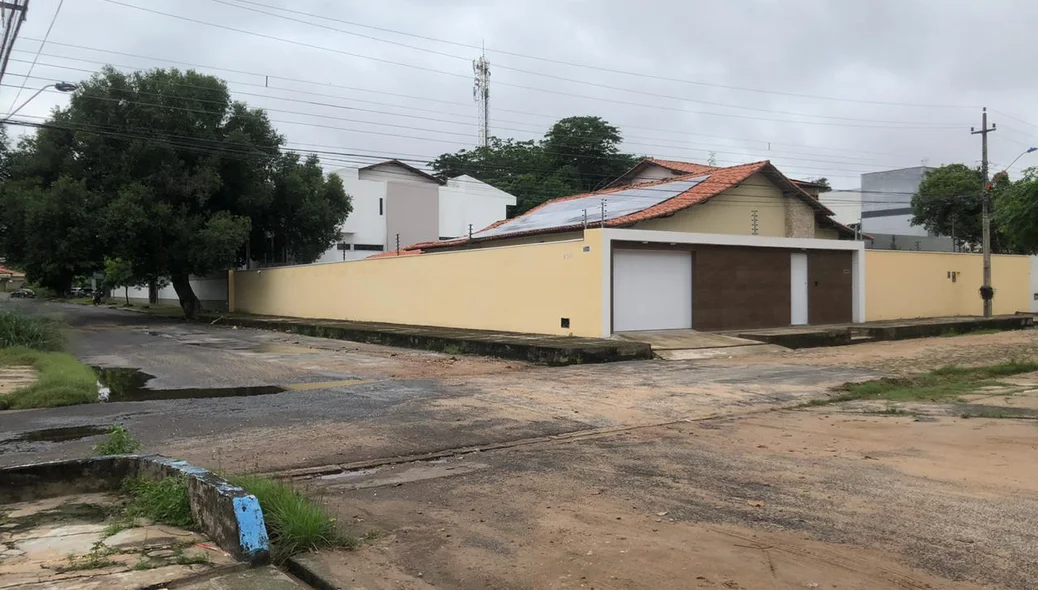 Casa fica localizada na Rua Mário Batista, zona leste de Teresina