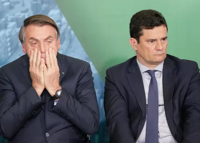 Bolsonaro e Sérgio Moro