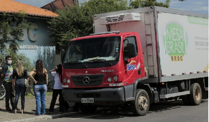 Mesa Brasil Sesc já distribuiu 17 toneladas de alimentos