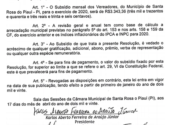 Projeto aumenta salário de vereadores