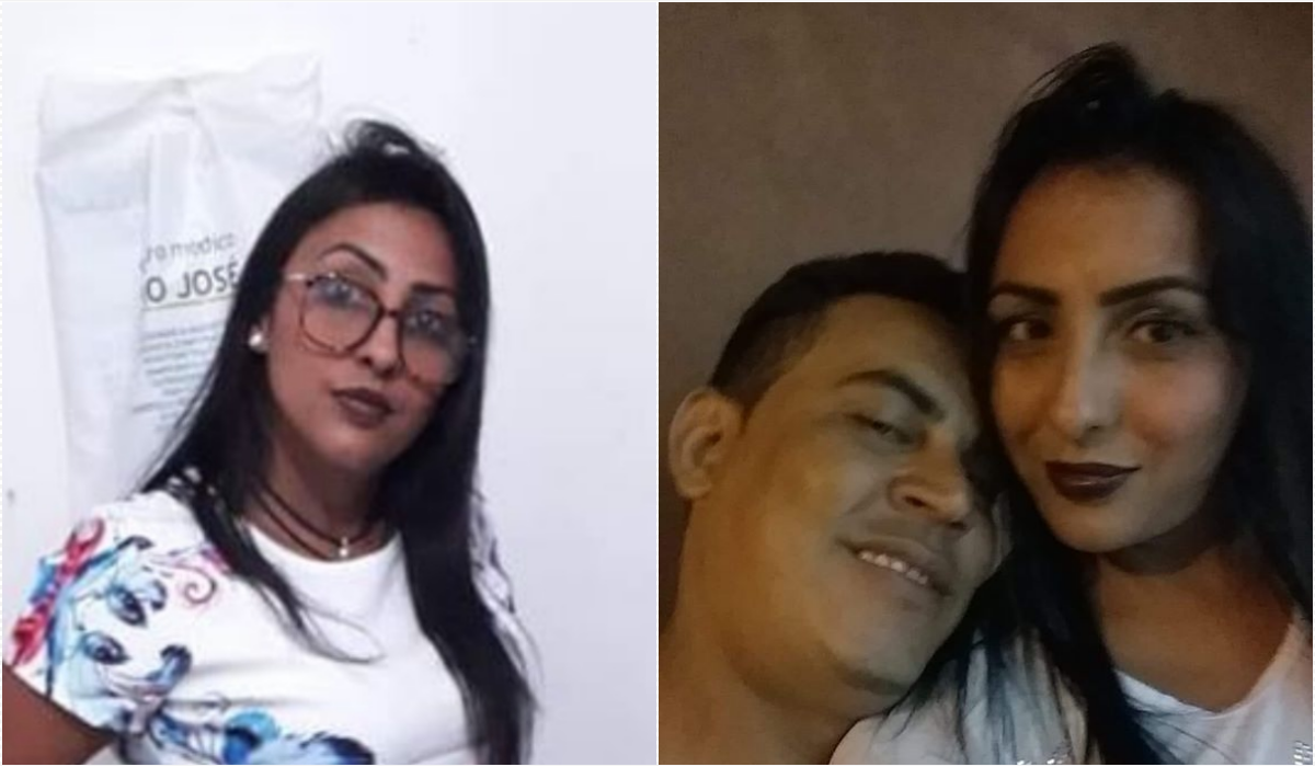 Laurena Meneses e o acusado de praticar o feminicídio