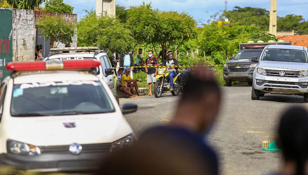 A motocicleta que a vítima pilotava foi roubada ontem