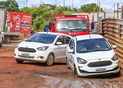 Motoristas reclamam das péssimas condições do local