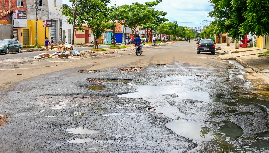 Rotatória da Avenida Três com Avenida Teresina