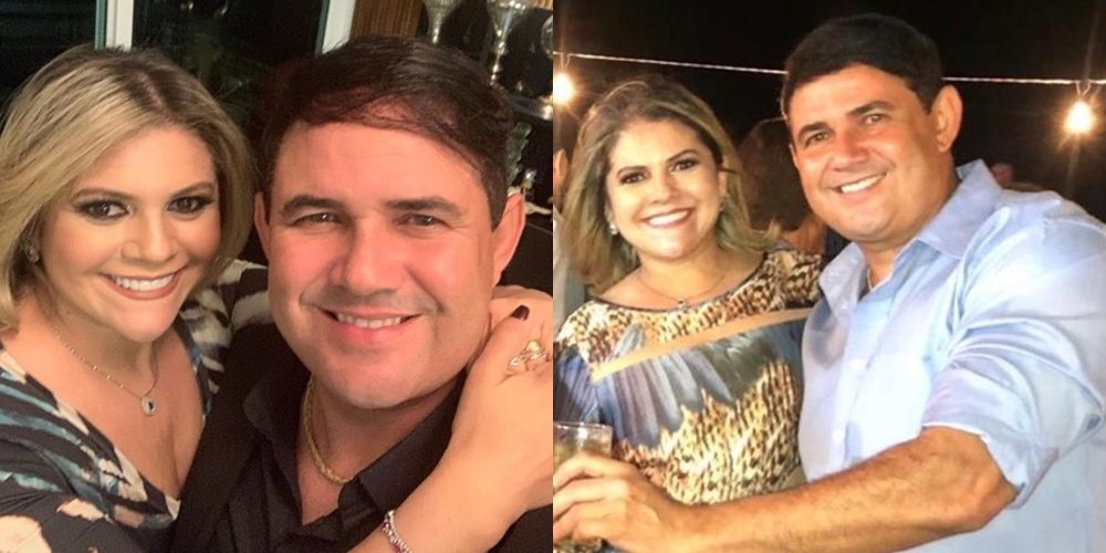 Rogeliane Nojosa e coronel Galvão