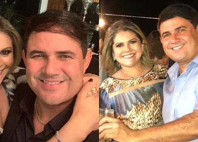 Rogeliane Nojosa e coronel Galvão