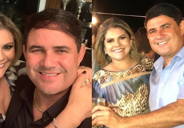 Rogeliane Nojosa e coronel Galvão