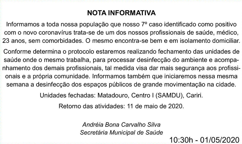 Nota de Campo Maior