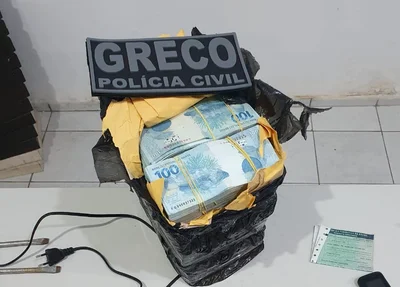 Dinheiro apreendido