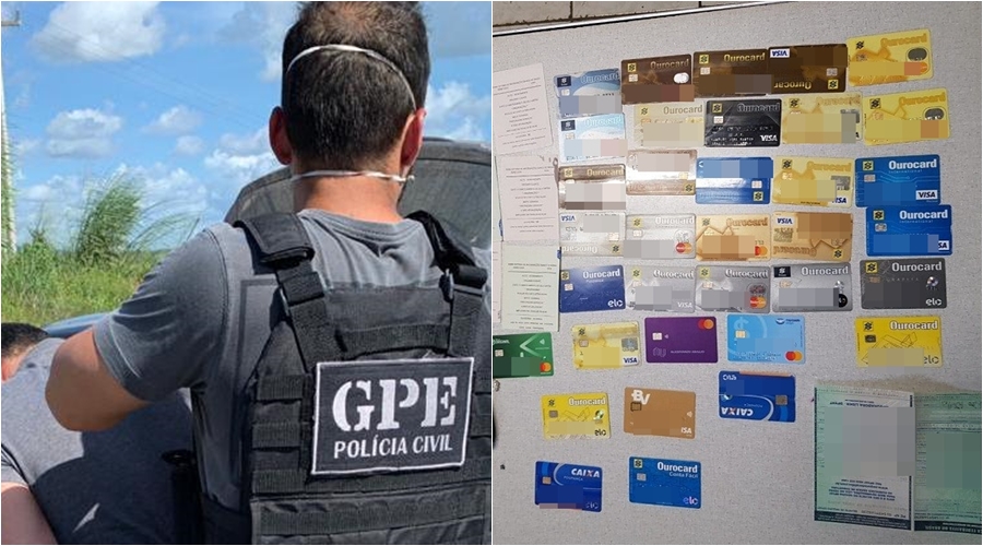 Ação da Polícia Civil na prisão de quadrilha