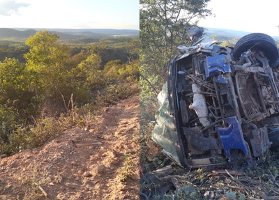 Acidente em serra no município de Queimada Nova