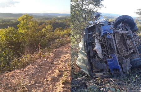 Acidente em serra no município de Queimada Nova