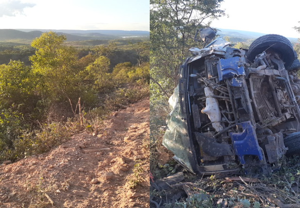 Acidente em serra no município de Queimada Nova